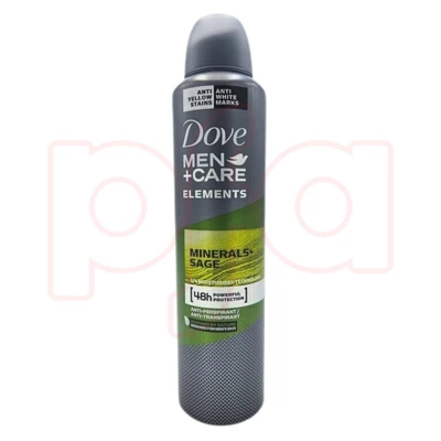 DBS250MMS, Dove Body Spray 250ml Men's + Care Mineral & Sage, 416005
