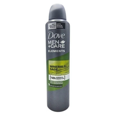 DBS250MMS, Dove Body Spray 250ml Men's + Care Mineral & Sage, 416005