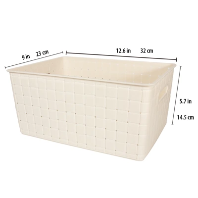 38306, ldeal Home Storage Basket 12.6x9x5.7 inch, 191554383067
