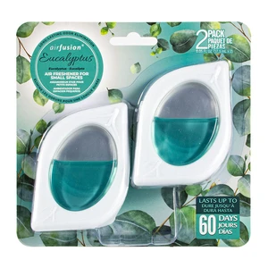 99830, Air Fusion Air Freshener Eucalyptus 2 Pack 7.5ml, 191554998308