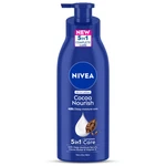 NL400-CN, Nivea Lotion 400ml Pump Cocoa Nourish, 8904256000109