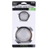 42105, Ideal Kitchen Sink Strainer Stainless Steel 2PK Chrome, 191554421059