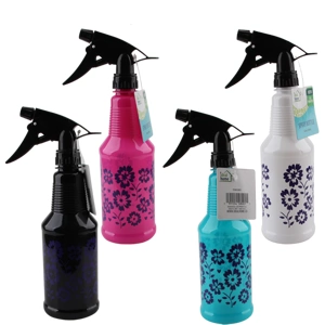 58001, Ideal Home Plastic Spray Bottle 500ml Flowers, 191554580015