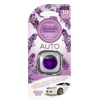 99838, Air Fusion Air Fresher Clip 1 Pack 4ml LAVENDER, 191554998384