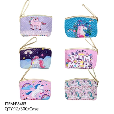 P8483, UNICORN COSMETIC BAG, 887257284830