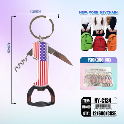 NY-C134, NY key chain, 887257913341