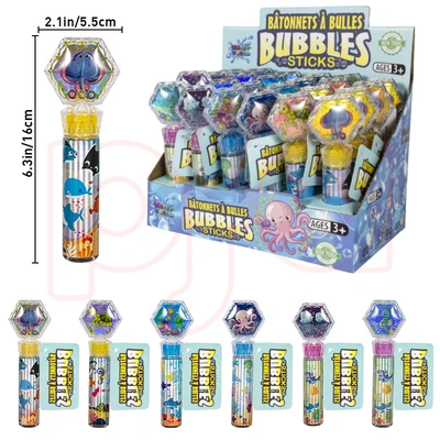 84180, Crystal Shaker Bubble Stick - Ocean World, 191554841802