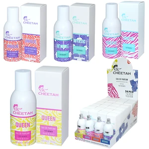 99113, Cheetah Ladies Eau De Parfum Spray w/Testers 100mL (3.3oz) Assorted PDQ, 8696601103053