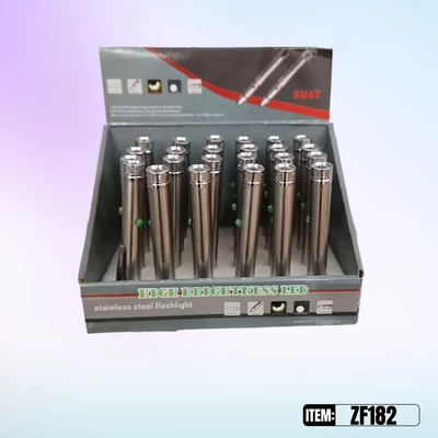 ZF182, Mini Pen Shape Flashlight, 887257001826