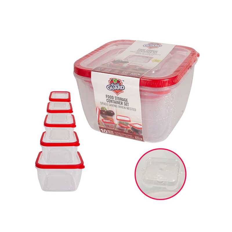 Fresh Guard Container w/ Vent 10PK Square