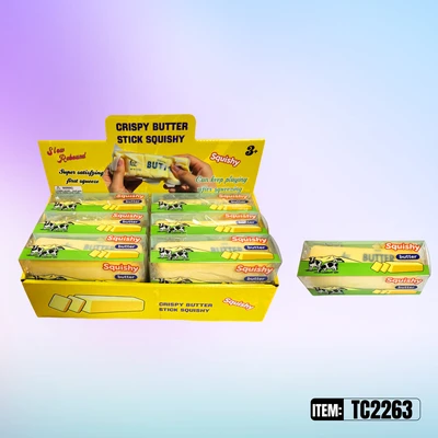 TC2263, Crispy Wax Squishy & Slow Rise Butter 4Oz 5.3"× 1.57", 887258042637