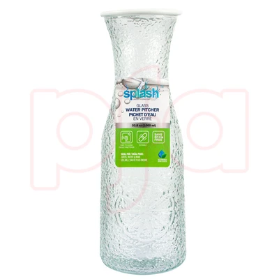 33187, Splash Glass Water Pitcher 33.8oz, 191554331877