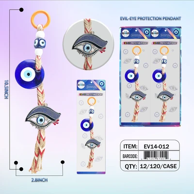 EV14-012, EVIL-EYE PROTECTION PENDANT, 887257870019