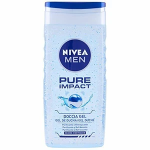 NSG250PI, Nivea Shower Gel 250ml 8.45oz Pure Impact, 4005808628056