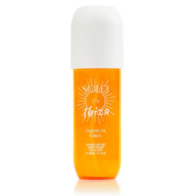 89851, Body Mist WIth Box 6.1 oz/180 ml Valencia Vibes Scents - Solo En lbiza, 191554898516