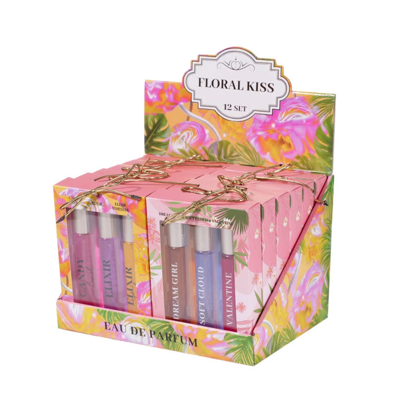 Women's EDP PDQ Sparkle Vial Sets with Ribbon 2 styles 3 Pc* 20 ml/0.67fl.oz