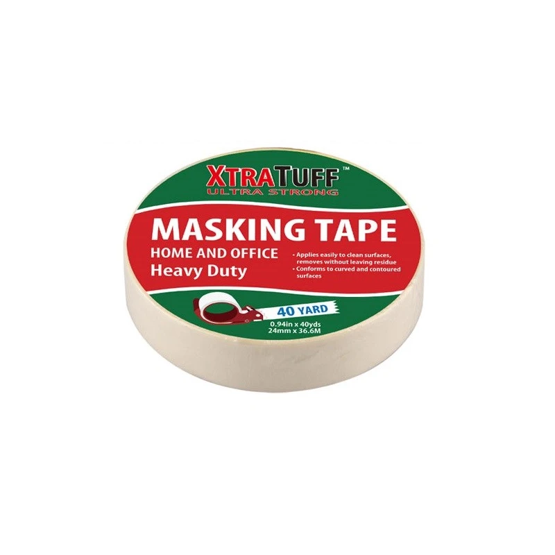XtraTuff Masking Tape 0.94in by 40yd