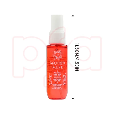 89328, Solo En Ibiza Body Mist 1.02.oz Women's 3pcs Bag Set BARCELONA BLISS MADRID MUSE VALENCIA VIBES, 191554893283