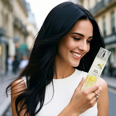 88631, Fragrance Body Mist 8 oz/236 ml White Jasmine for Women - United Scents, 191554886315