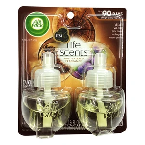 AWO2VW, Air Wick Oil 2PK Velvet Wood, 062338981857