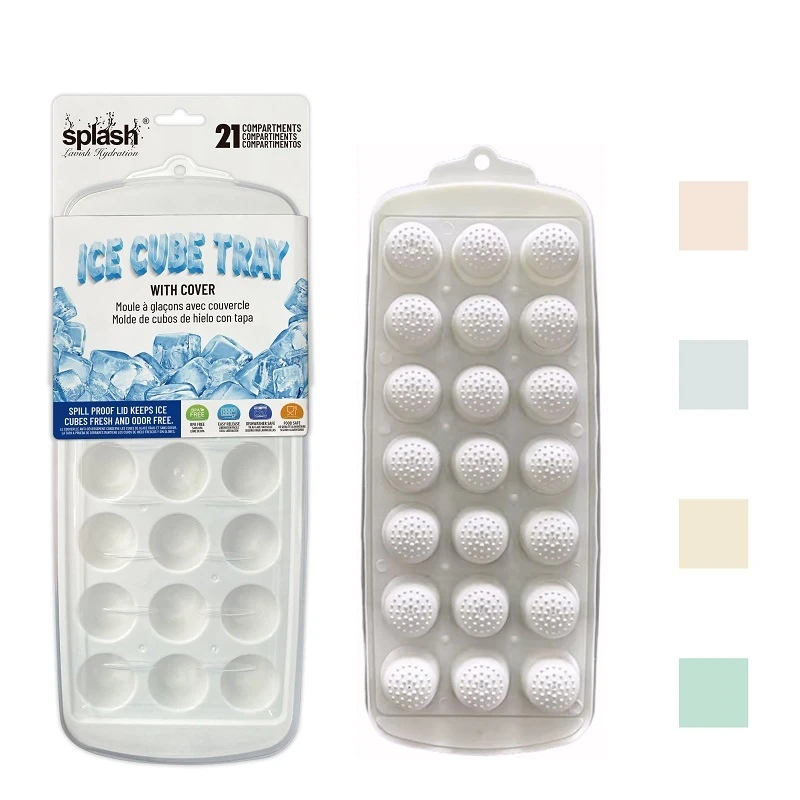Splash Ice Tray Set 21 Cubes 11.8"x4.7"x0.98"