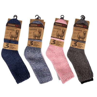 12210, Thermal Wool Socks, 191554122109