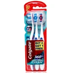 CTB-360WM3, Colgate Toothbrush 360 Whole Mouth Clean 3PK, 8901314118264