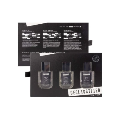OL89620, Declassified Men's 3PC 1.OZ COFFRET 1 CRAVE ADVENTURE/CEDAR BLEU/SAVAGE VETIVER, 191554896208