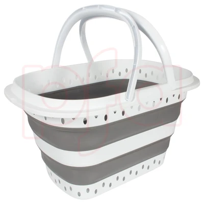 38218, Ideal Home Foldable  Basket 21.8x14.7x12 inch, 191554382183