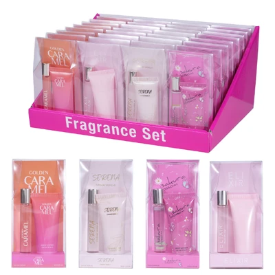 87614, Women's Stocking Stuffer Set PDQ 3 0.27fl.oz/8ml EDP+0.9fl.oz/25ml Body Lotion, 191554872134
