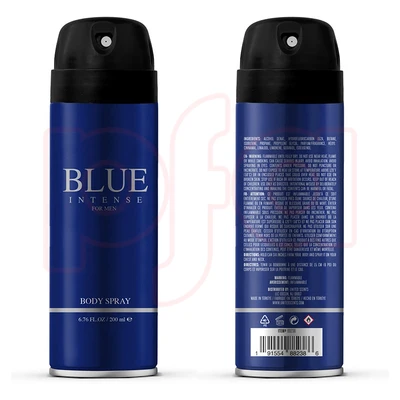 88238, Body Spray Aerosol 6.76Floz/200ml BLUE INTENSE, 191554882386