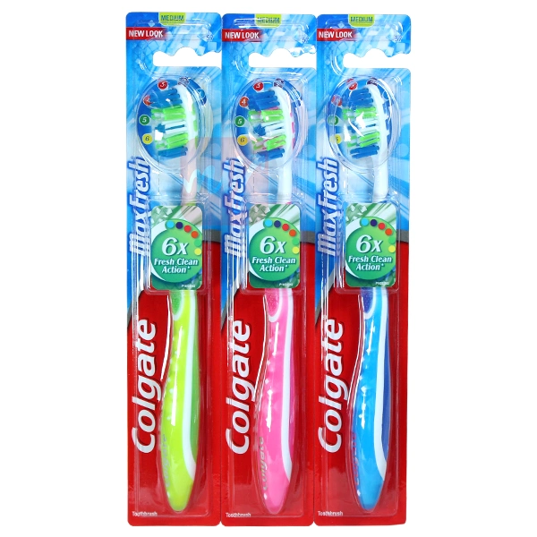 CTB-MF-USA, Colgate Toothbrush Max Fresh Medium USA, 035000895318