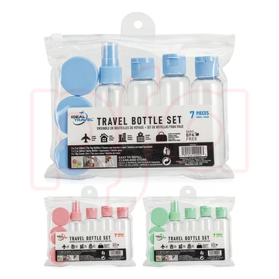 40002-24, Ideal Travel Travel Bottle Set 7PK, 191554400023