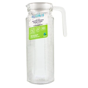 33162, Splash Glass Water Pitcher 40.58oz, 191554331624