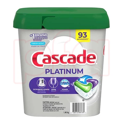 C93P, Cascade Pods 93 Count Platinum Plus, 030772141953
