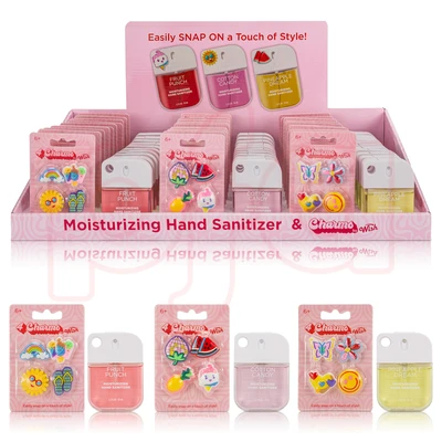 60429, WISH Hand Sanitizer 35ml + 30 Cards Charms, 191554604292