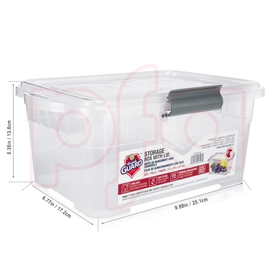 56118, Fresh Guard Storage Box with Lid 169oz, 191554561182