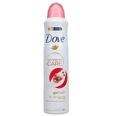 DBS250IDP-24, Dove Body Spray 250ml Go Fresh Pomegranate, 8711600786257