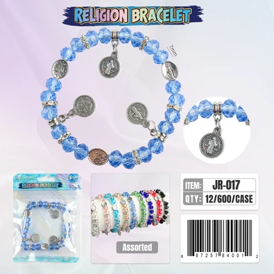 JR-017, Crystal Religion Bracelet, 887257840012