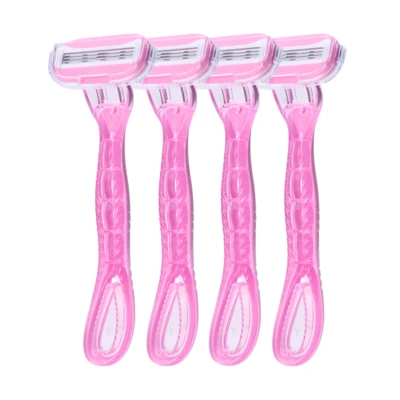 67211, Modess Triple Blade Razors 4-Pack, 191554672116