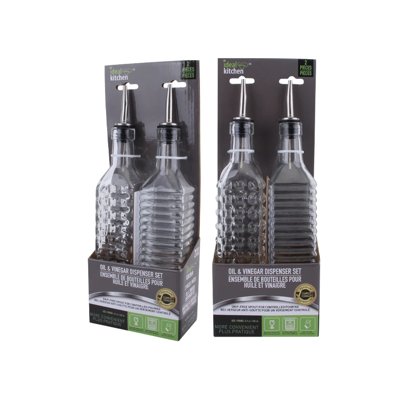 Ideal Kitchen Oil & Vinegar Dispenser 2PK Set