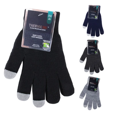 11241, Thermaxxx Magic Glove w/ Touch Asst Colors, 191554112414