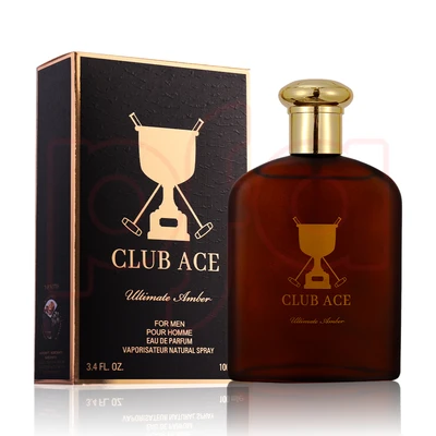 88224, Eau de Parfum 3.4 oz/100 ml Club Ace Ultimate Amber for Men - United Scents, 191554882249