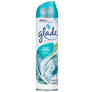 GA8CW, Glade 8oz Aerosol Crisp Waters, 046500733352