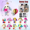 P8672, Animal Ribbit Diamond Backpack