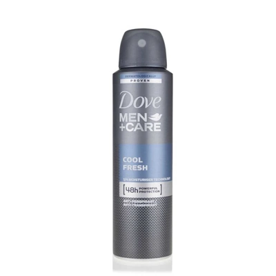 DBS150CF, Dove Body Spray 150ML Men's + Care Cool Fresh, 8710908325731
