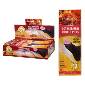 19003, Insulated Air Activated Warmers 1PR Feet L/XL, 191554190030