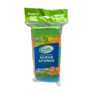 34043, Fresh Start Sponge HD 6PK, 191554340435