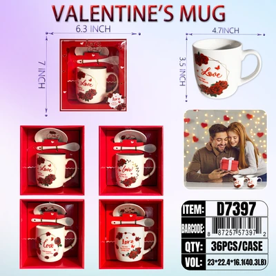 D7397, VALENTINE MUG, 887257573972
