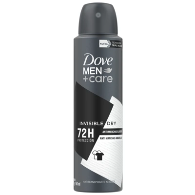 DBS150MID-12, Dove Body Spray 150ML Men's + Care Invisible Dry, 7791293043265